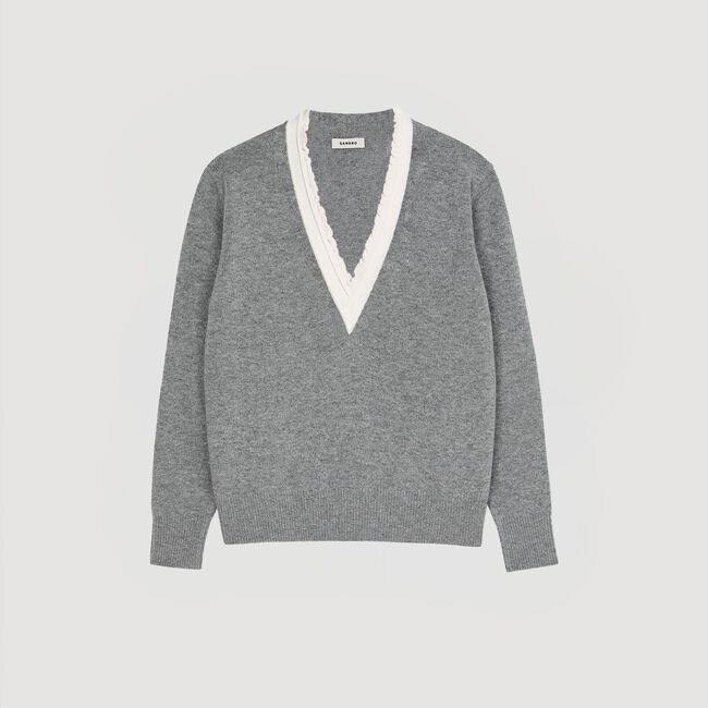 Pull à col V