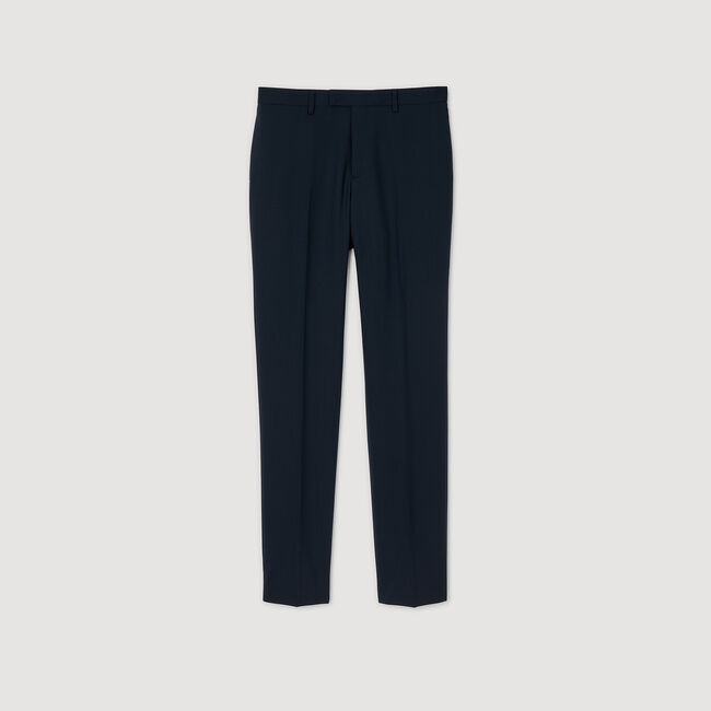 Pantalon de costume en laine