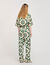 Pantalon à imprimé fleuri