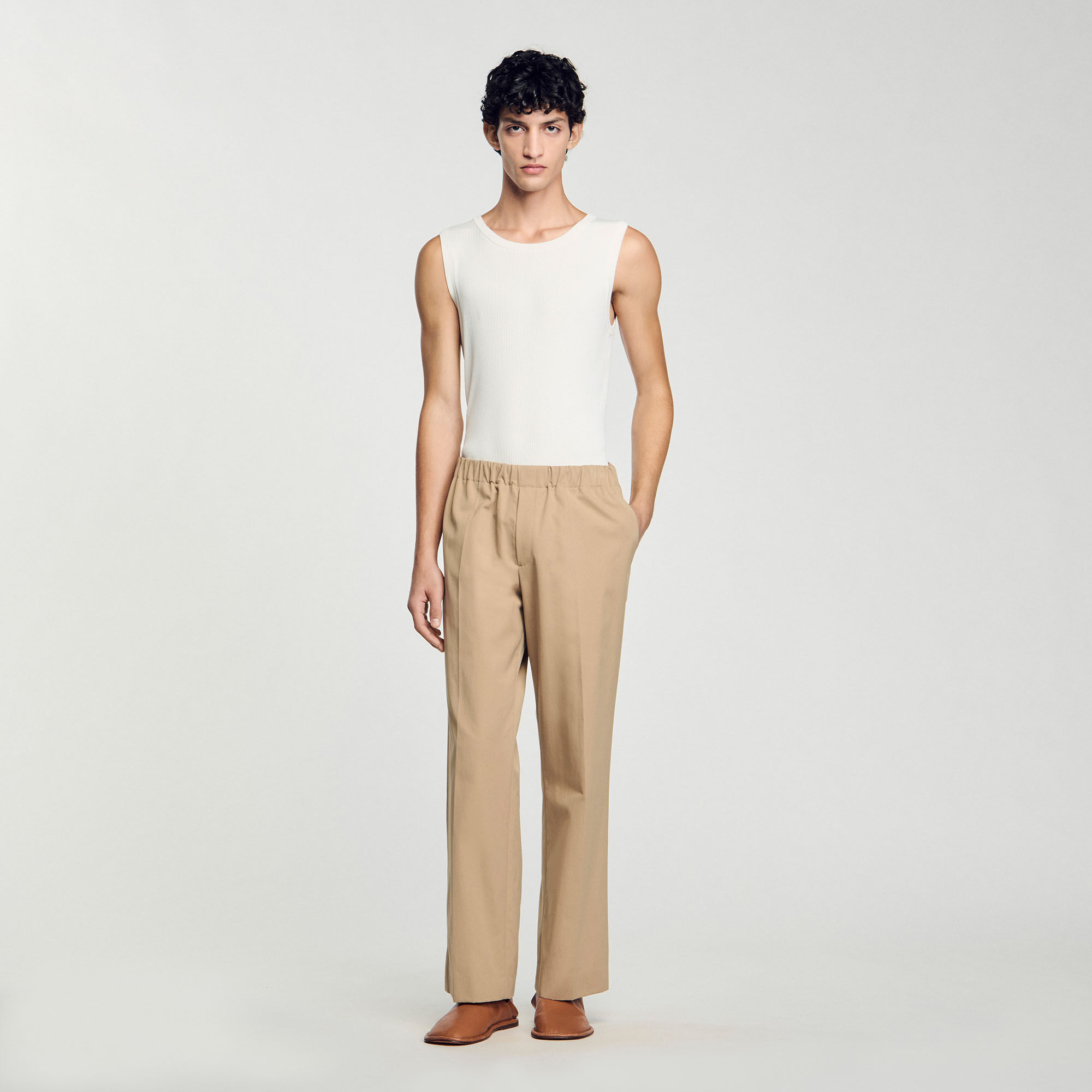 Pantalon large 