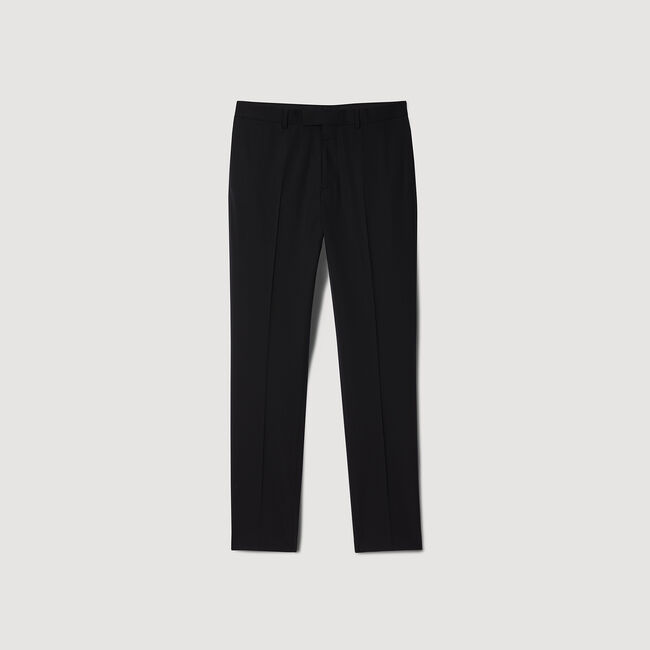 Pantalon de costume à coupe classique