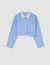 Chemise courte à rayures