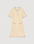 Robe courte en maille 