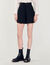 Short taille haute avec boutons