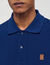 Polo à logo cuir