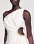 Robe courte asymétrique