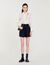 Short taille haute avec boutons