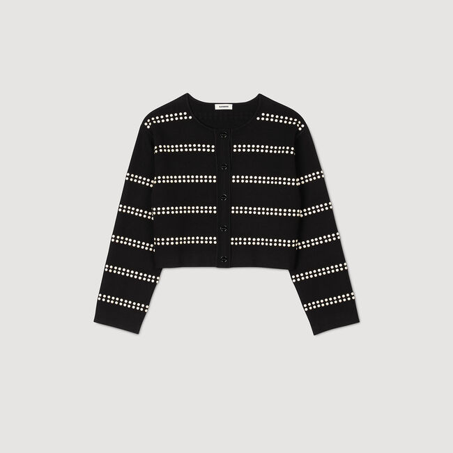 Cardigan à studs