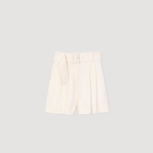 Short taille haute à sequins