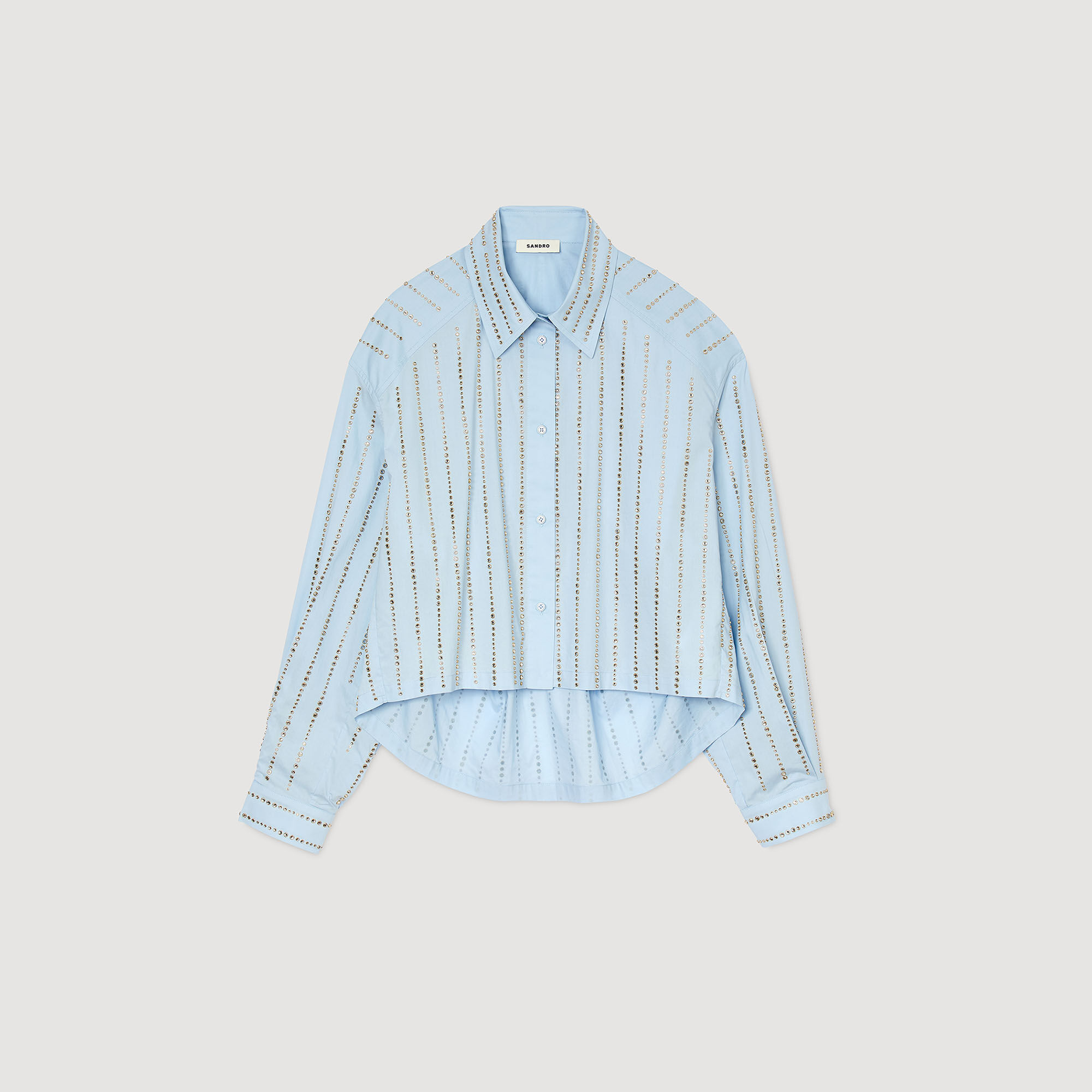 Chemise strassée