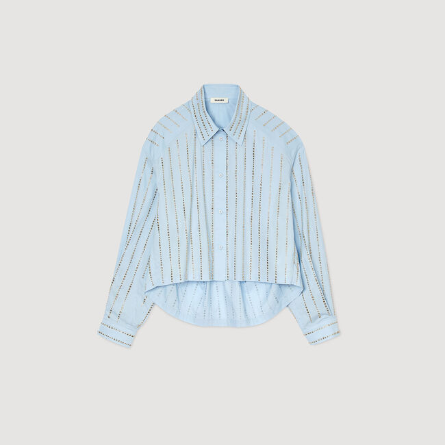 Chemise strassée