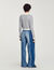 Cardigan bicolore