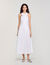 Robe longue croisée