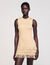 Robe courte en maille