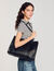 Sac cabas souple en cuir