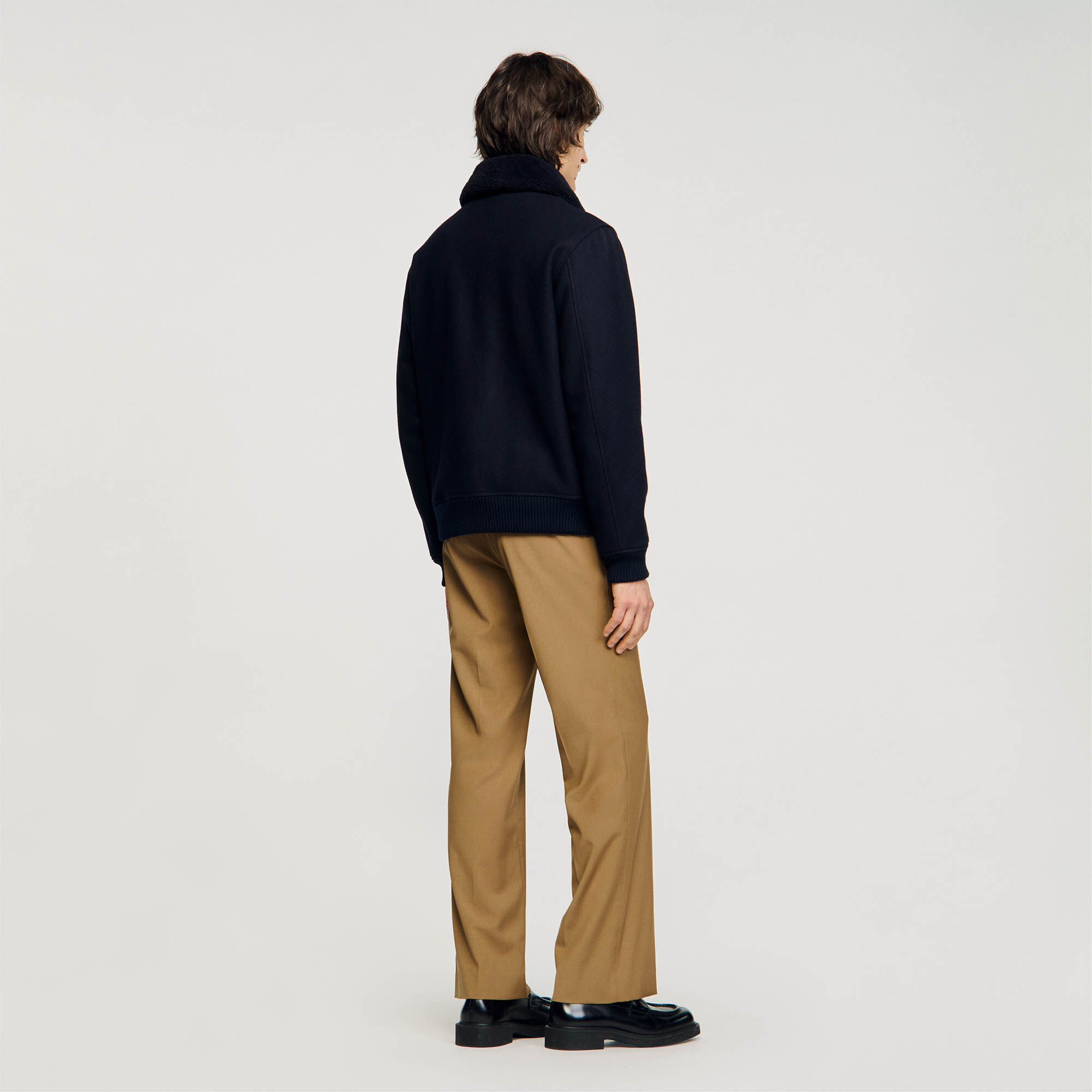 Blouson aviateur zippé