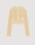 Cardigan en maille pointelle