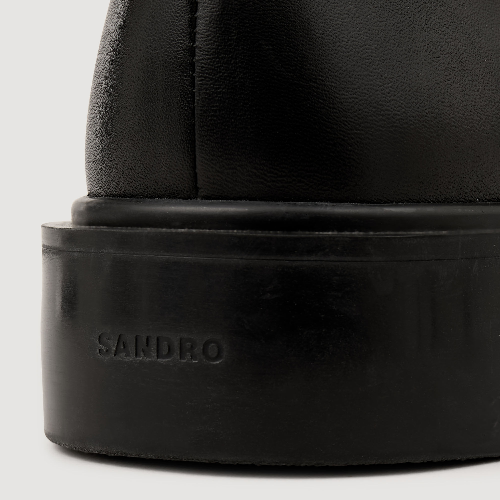 Bottines en cuir