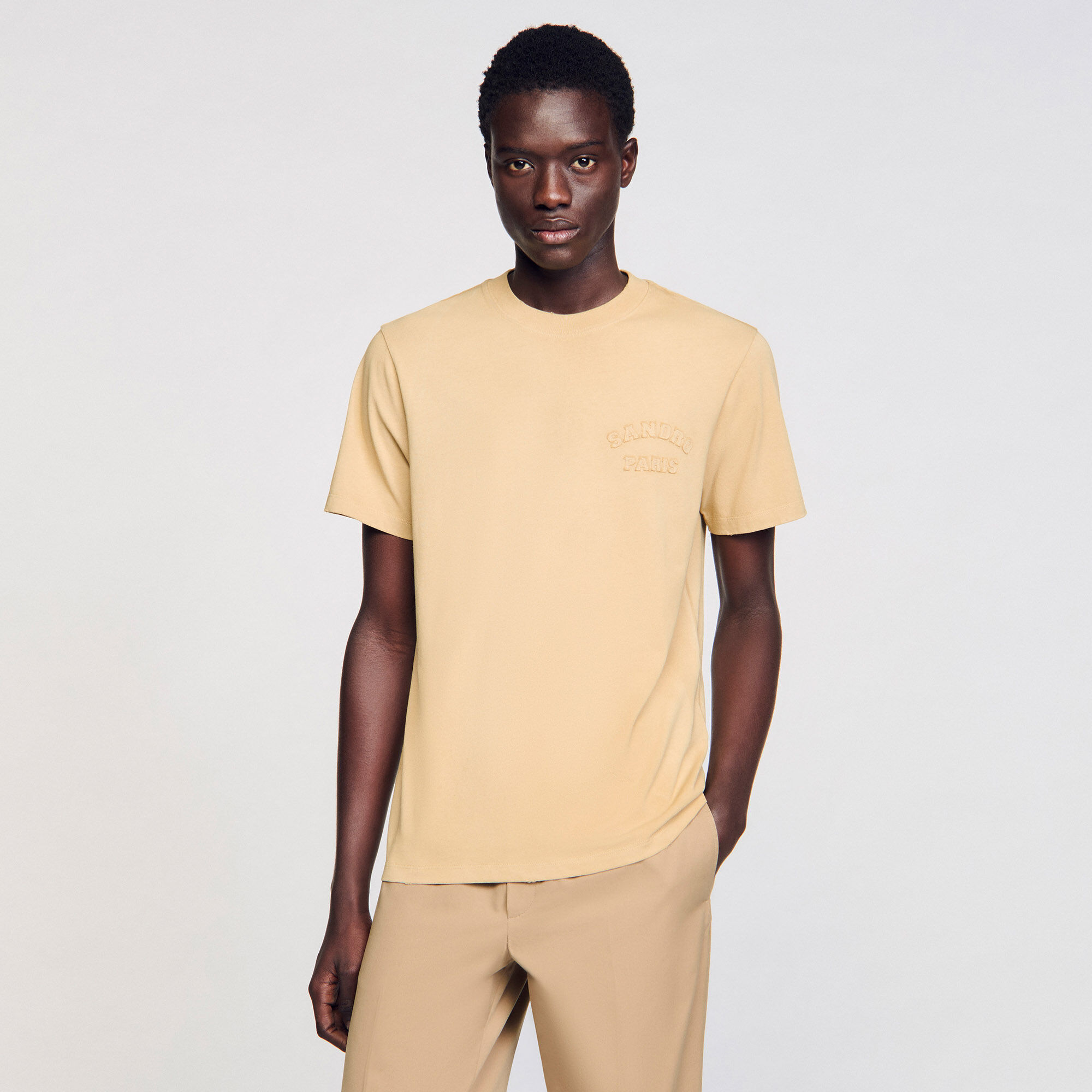 T-shirt effet usé