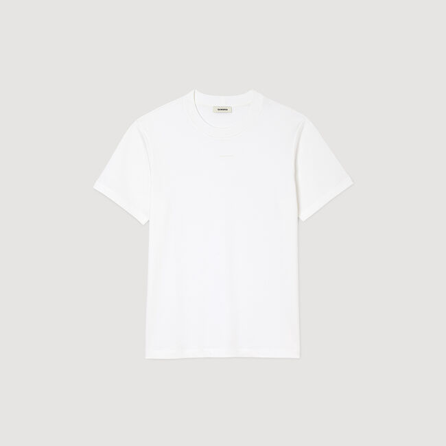 T-shirt en coton à logo