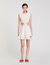 Robe courte à découpes