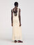 Robe longue en maille 