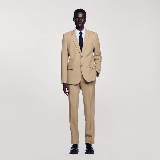 Veste de costume en laine