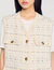 Veste sans manches en tweed