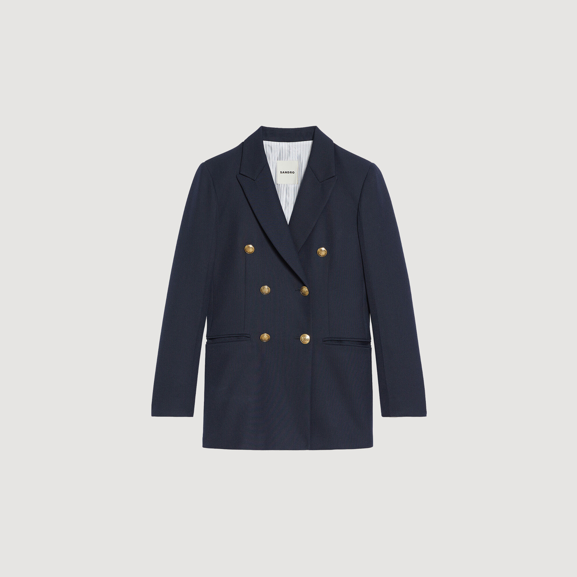 Veste de costume double boutonnage
