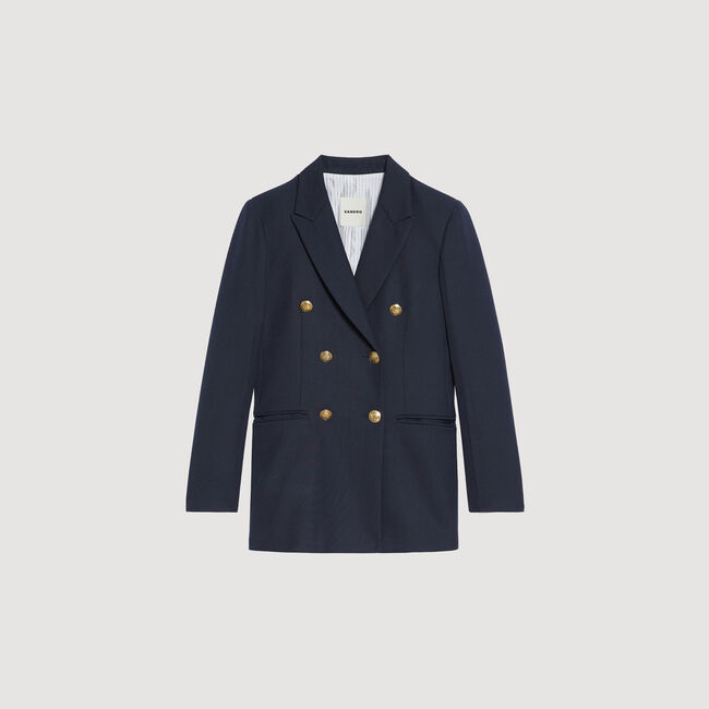 Veste de costume double boutonnage