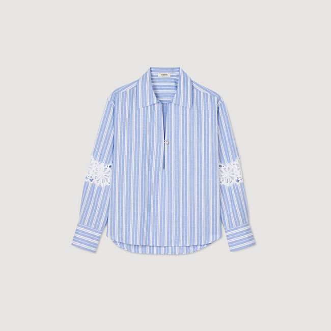 Chemise à rayures 