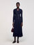 Robe longue en maille