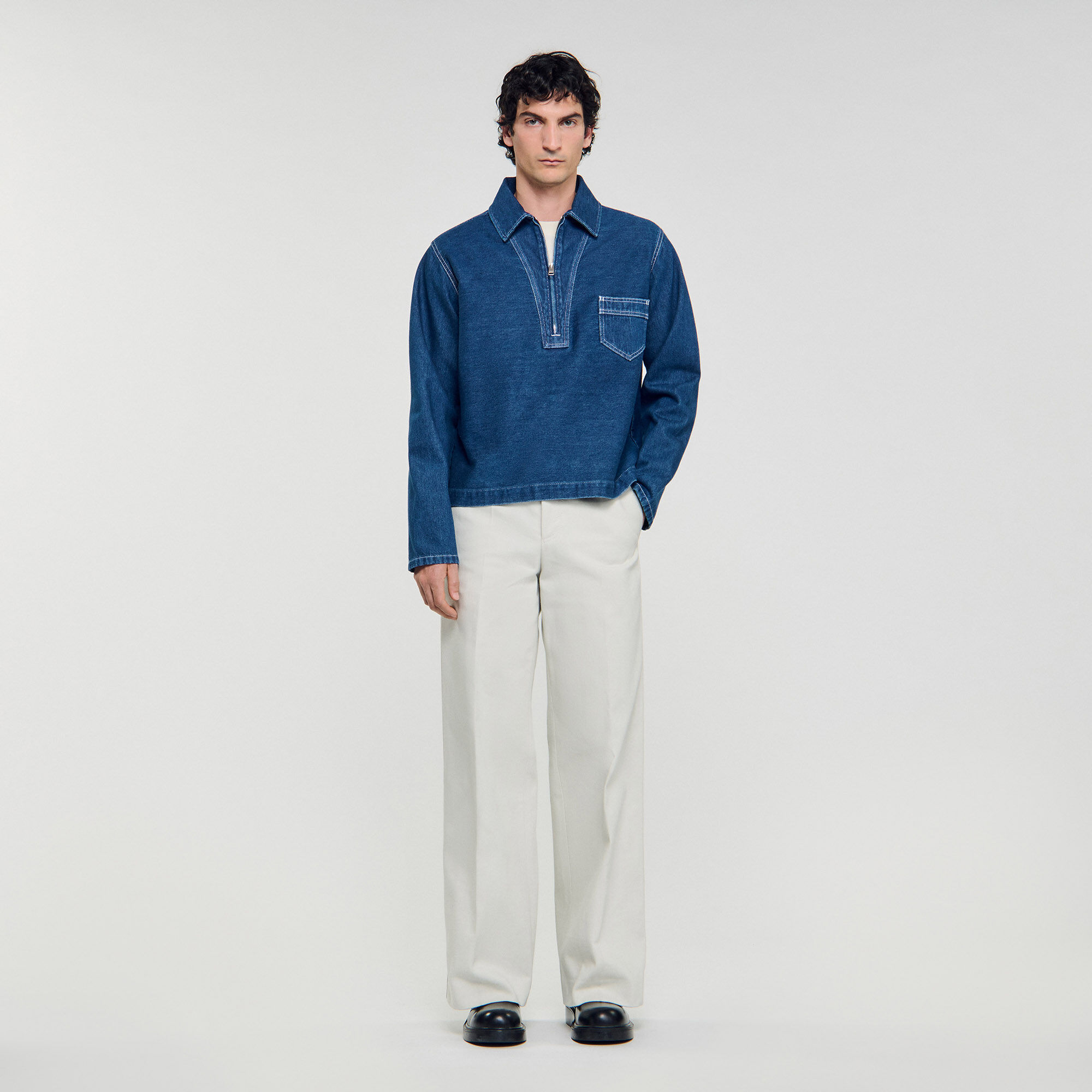 Tunique en denim