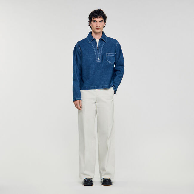 Tunique en denim