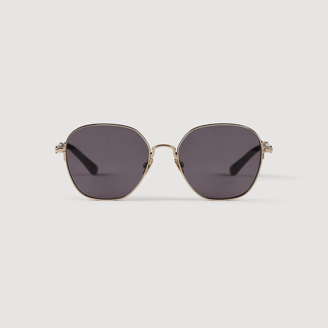 Lunettes de soleil en métal