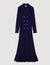 Robe longue en maille