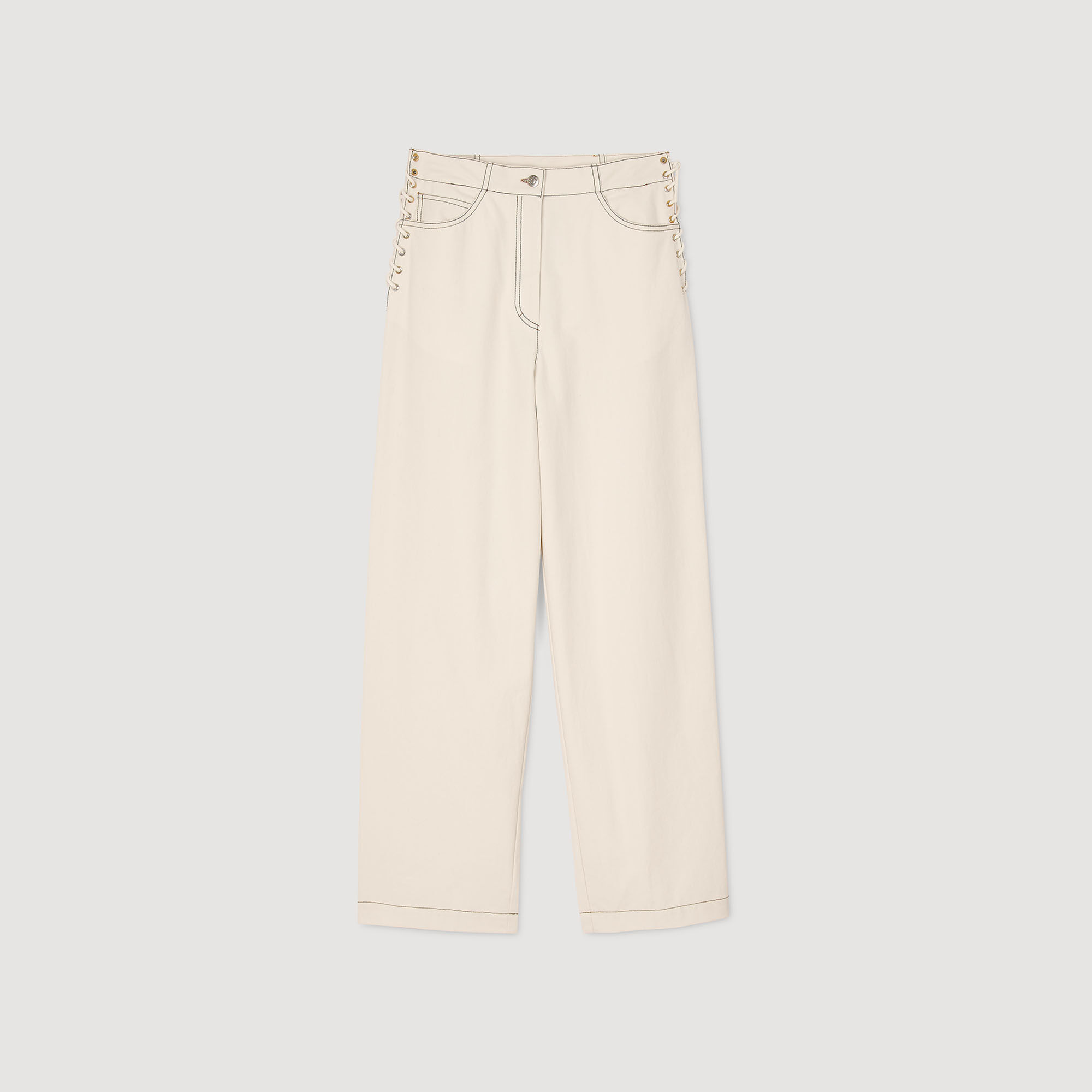 Pantalon à lacets
