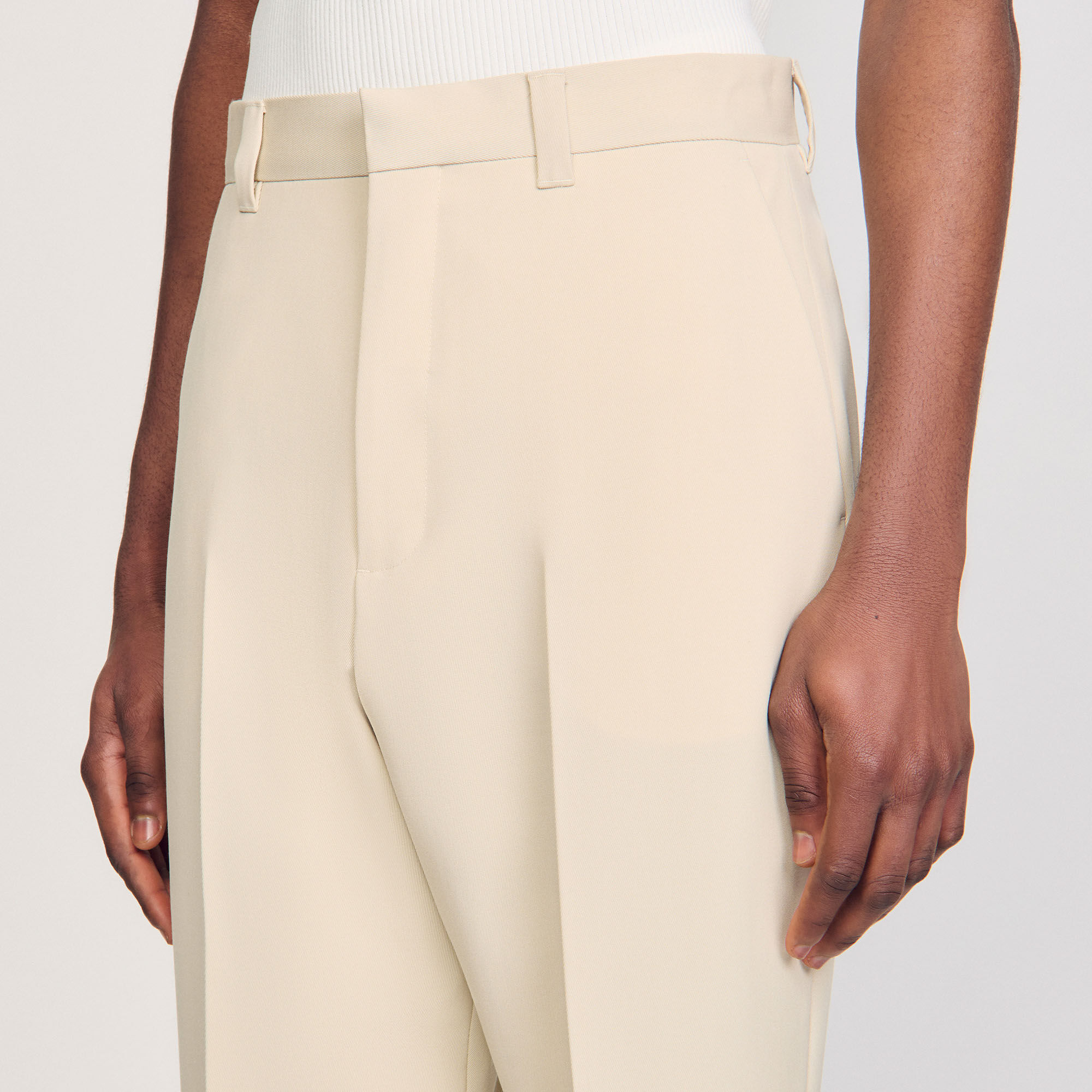 Pantalon de costume en laine