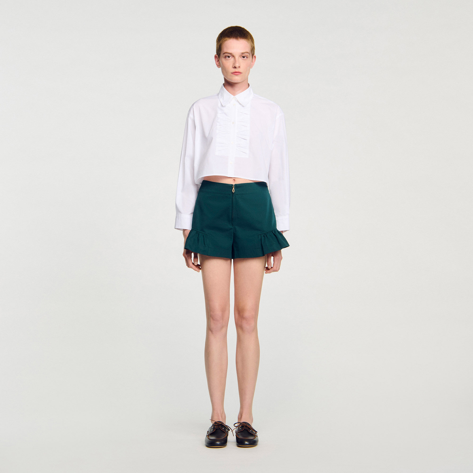 Short à volants