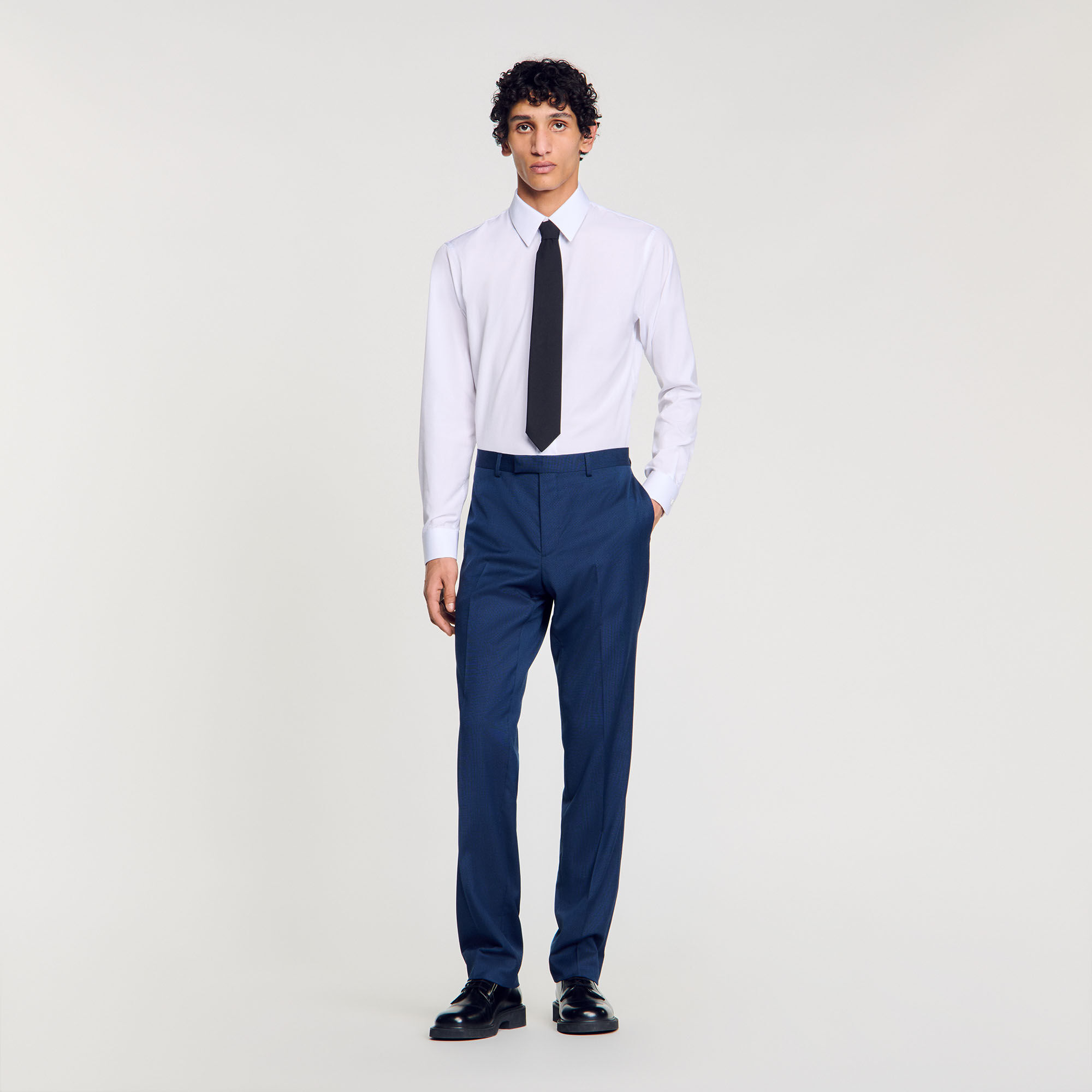 Pantalon de costume en laine