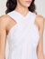 Robe longue croisée