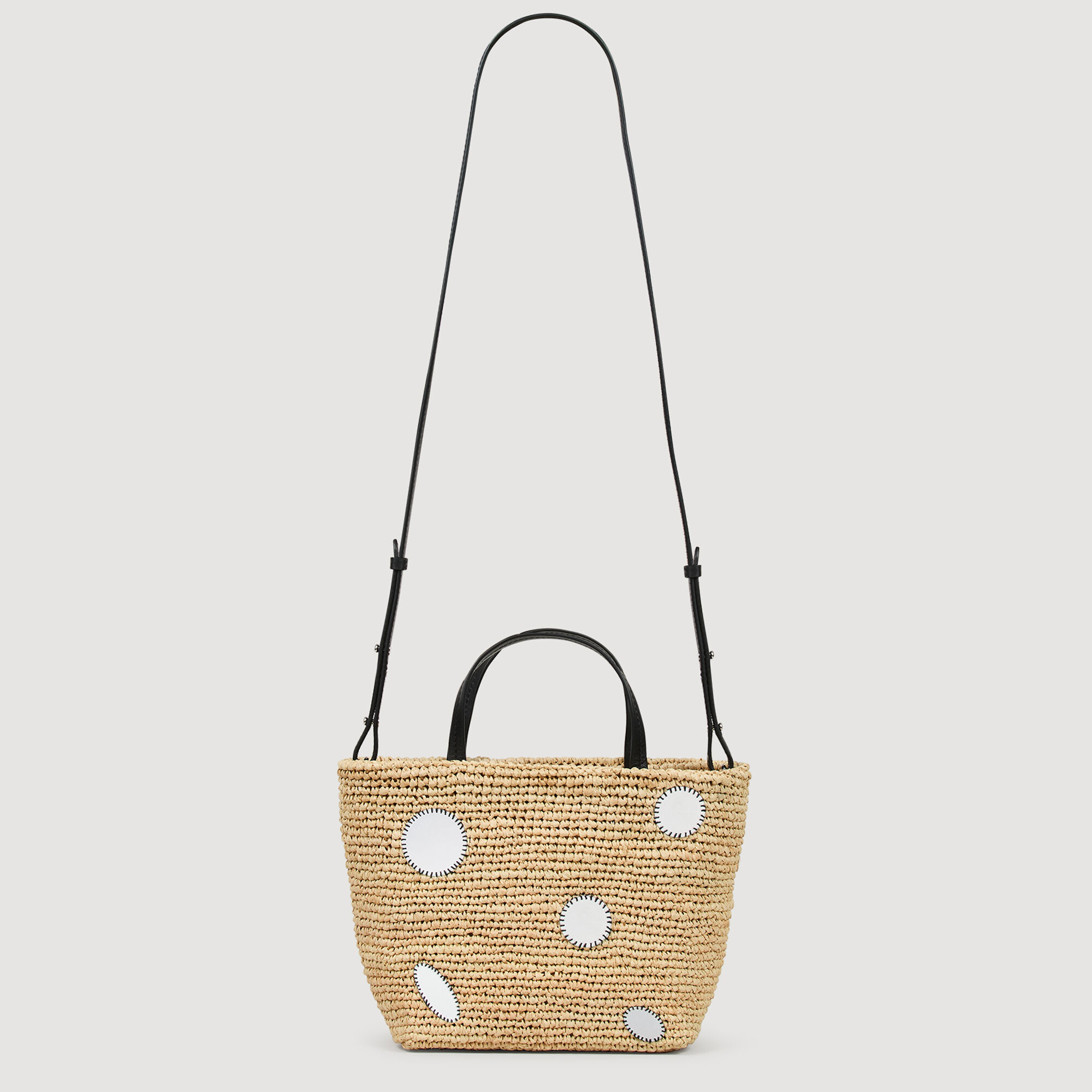 Sac panier en raphia