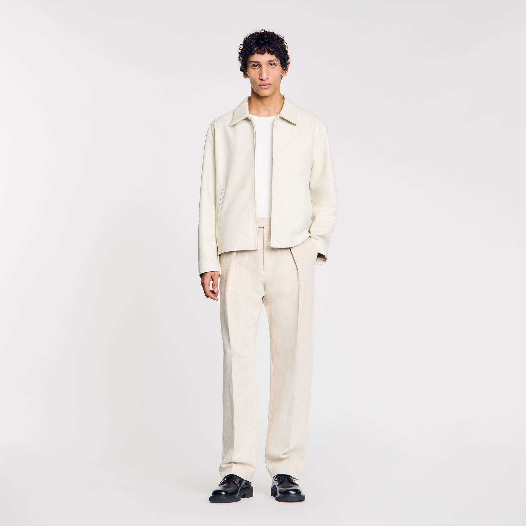 Blouson en cuir 