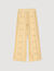 Pantalon droit en crochet