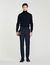 Pantalon droit élastiqué