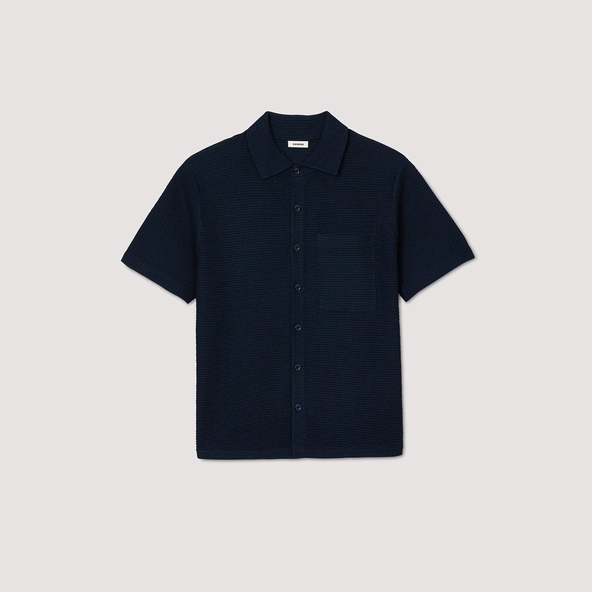 Chemise en nid d'abeille