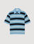Polo rayé en maille