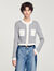 Cardigan bicolore