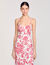 Robe longue à imprimé fleuri