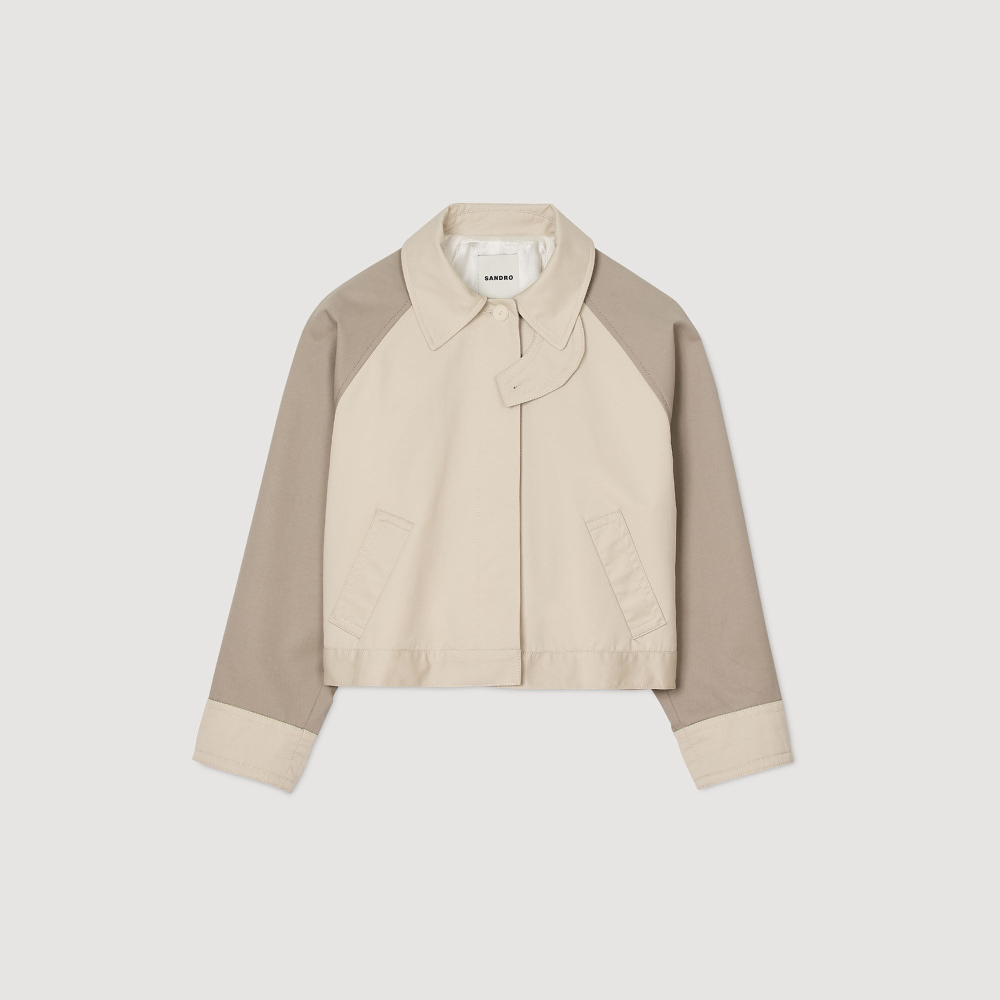 Blouson bicolore 